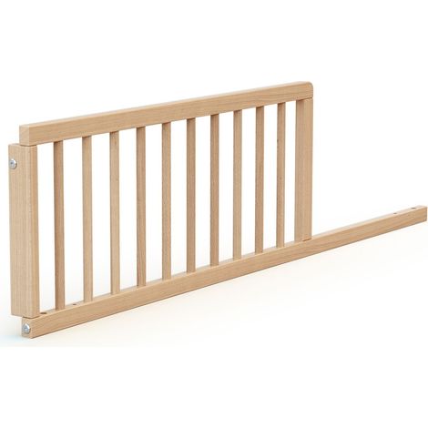 Barrière de lit bébé en bois SEREN 120 x 32 x 4 cm – Conforme norme BS 7972 – Sécurise les chutes – Installation facile – AT4