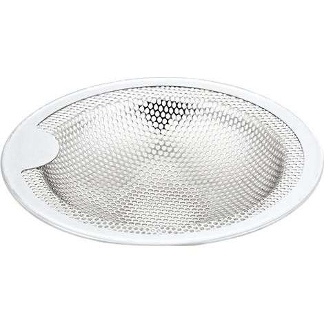Lot de 3 crépines d'évier en acier inoxydable anti-obstruction pour cuisine et salle de bain