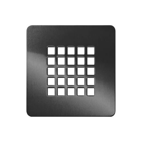 Griglia di copertura nero matt per piatti doccia Ceramic.30