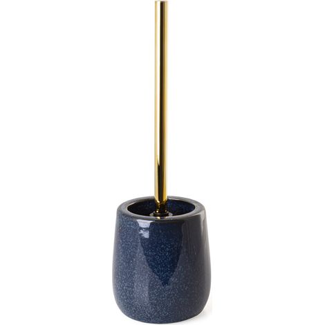 INTERNI AWD 1923 Scopino per WC in gres blu navy e oro Friki (1/4)