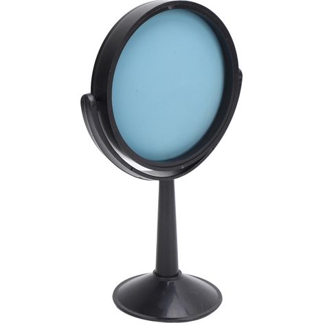 Miroir concave rond de 4 pouces, lentille en verre, cadre en ABS noir, miroir concave flexible expérimental (1/5)