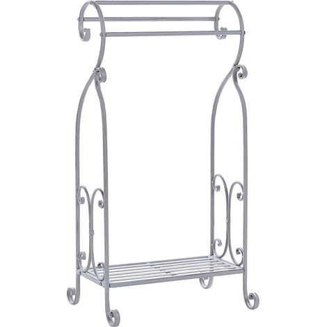 Towel Stand LINARES Metal Grey