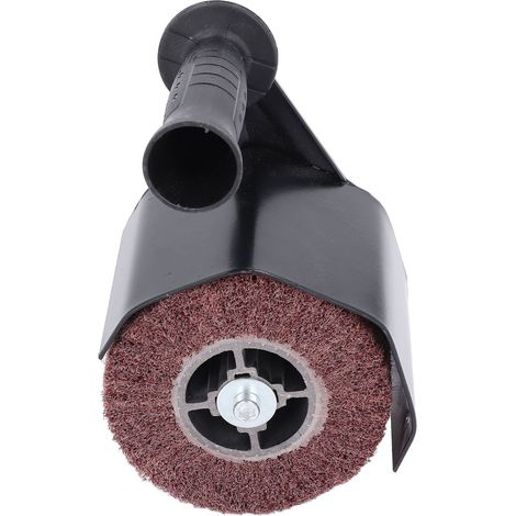 Accessoire pour polisseuse à brunissage : polisseuse portative multifonctionnelle avec 2 roues de brossage (1/5)