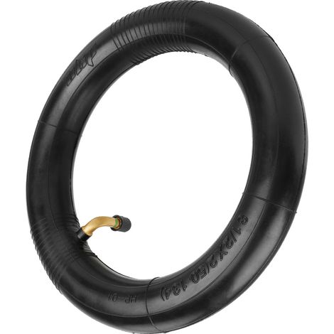 Chambre à air épaisse Ulip8 1/22 (50-134) à angle de 90 degrés vers l'extérieur pour trottinette électrique, pneu de 8,5 pouces avec embout à ligne verte (1/5)