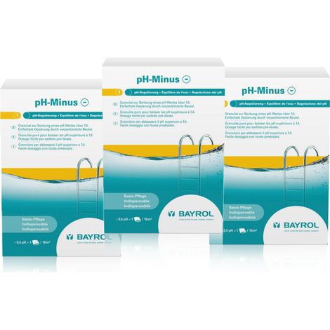 Bayrol Set 3 x pH-Minus á 2,0 kg