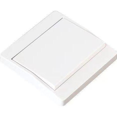 Wireless Switch, Battery-Free, Wall-Mounted Remote Control, Self-Powered, No Wiring, Transmitter for Wall Panel (1/4)