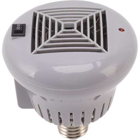 Lampe chauffante E27 pour animaux de compagnie, 50-100 W, boîtier gris, 220 V, lampe chauffante réglable à 3 niveaux pour terrariums et petits animaux (1/5)