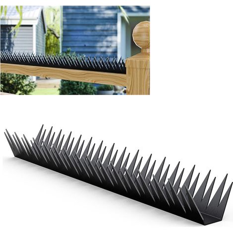 6 pièces Clous anti-escalade pour clôtures, clous pour murs et balustrades métalliques, dispositifs de sécurité et antivol pour murs extérieurs (1/5)