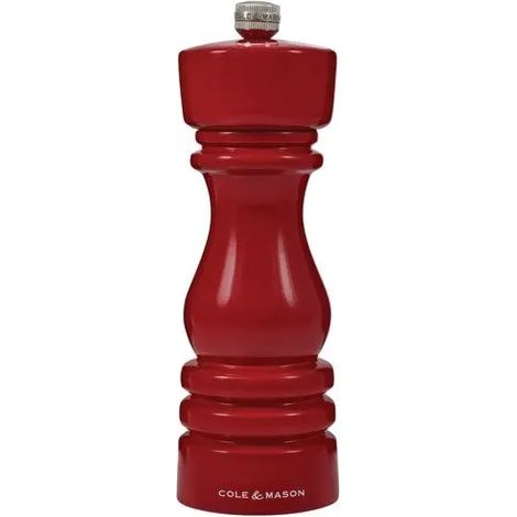 COLE ET MASON LONDON MOULIN A SEL 18CM ROUGE BRILL CH233099