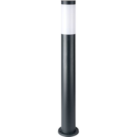 Außen Steh Leuchte Terrassen Weg Edelstahl Strahler Sockel Stand Lampe anthrazit V-TAC 8961