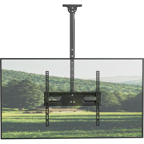 TV Ceiling Mount 65 Inches for Tilted Ceiling, VESA 400 x 400, 45 kg, Adjustable (1/5)