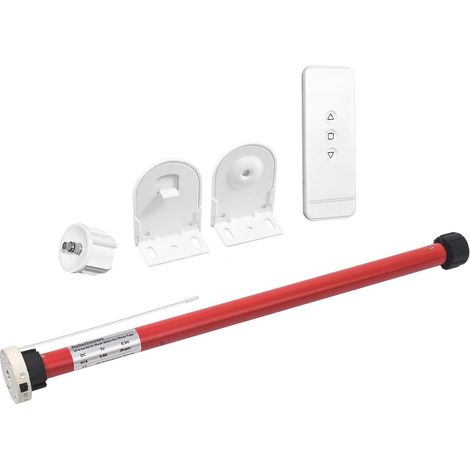 Automatic Solar Roller Blinds for Windows Indoor with Internal Re-Chargeable Lithium Battery Fits 3/4"(21mm) Tube (1/5)