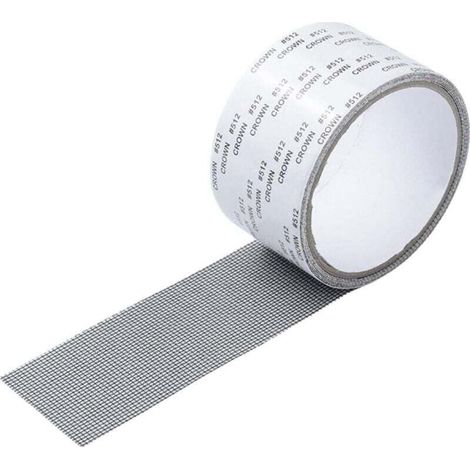 Moskitonetz-Reparaturbandrolle, Moskitonetzband, Moskitonetzband für Fenster, zur Reparatur von Moskitonetzen, Fenstern und Maschenelementen, 5 cm x 2 m (Schwarz) (1/4)