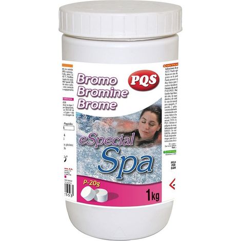 Brome désinfectant sans chlore spécial spa, pot 1 kg