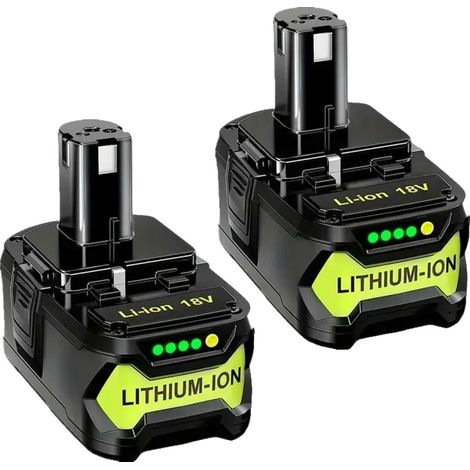 Batería recargable, capacidad de 8000 mAh, amplia compatibilidad, 2 unidades (1/2)