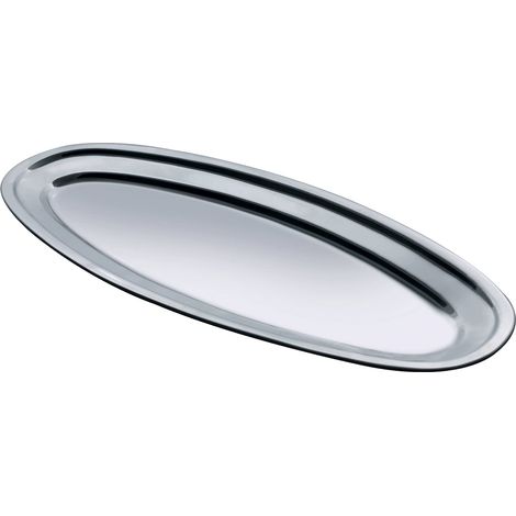 Salvinelli Vassoio Pesce 60 x 25 Cm Acciaio Inox