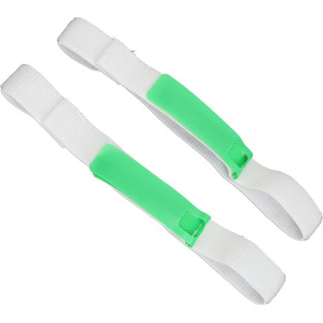 2PCS Sangle de Fixation pour Cathéter Urinaire, Attache de Tube de Drainage pour Jambe avec Boucle Auto-Agriffante, Stabilisateur Vert (1/5)