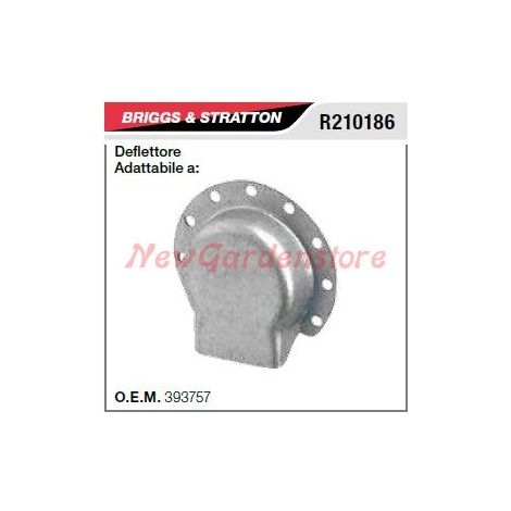 Silenciador cortacésped B&S Deflector del silenciador cortacésped B&S R210186