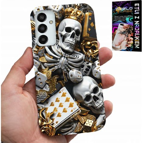 Custodia per Samsung Galaxy M13 4G - King Poker Dice AS Patterns per uomo (1/5)