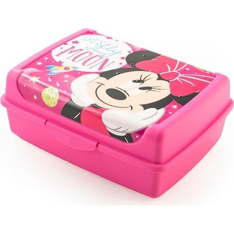 Minnie Cosmo Lunchbox 17x13x6,5 cm aus strapazierfähigem Polypropylen