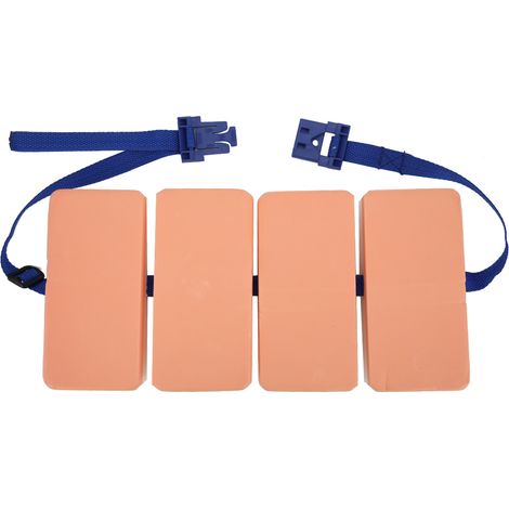 Ceinture de natation flottante réglable en EVA, équipement d'entraînement pour enfants, 4 blocs (1/5)