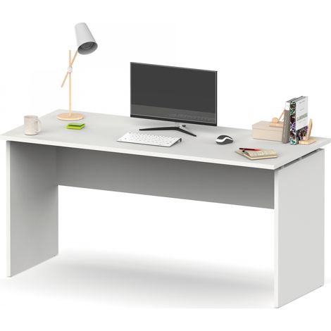 Mesa oficina o despacho Rivoli acabado blanco, 76cm(alto) 155cm(ancho) 68cm(fondo) (1/5)