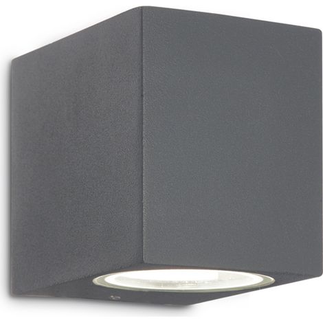 Applique Moderna Up Alluminio Antracite 1 Luce G9 3W 3000K Luce Calda (1/2)