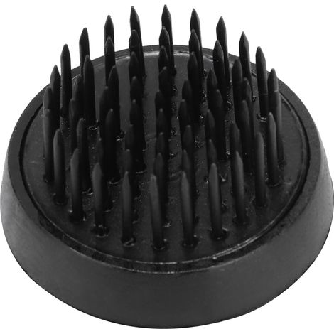 Montagna nera per ikebana, porta-aghi per fiori in piombo (34 mm) con copertura protettiva