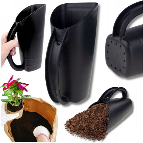 INNA-S411 Gartenschaufel für Erde, Sand, Dünger, leichte Schaufel, Staubwanne (1/5)