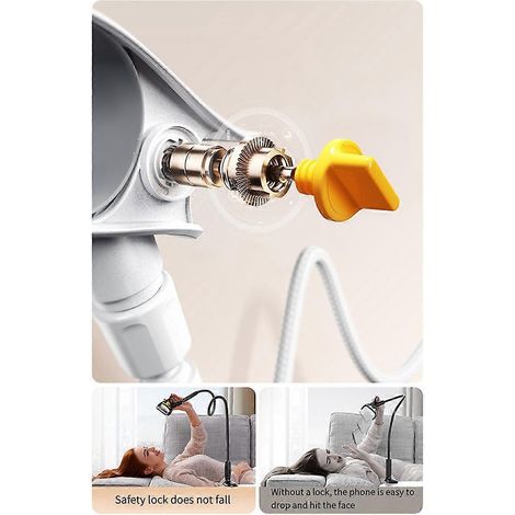 Support universel réglable pour téléphone portable de chevet, A-- (1/5)