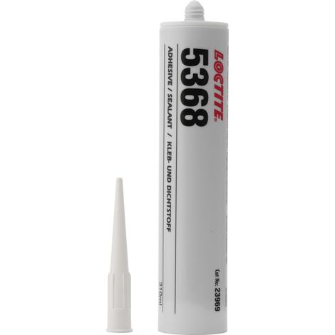 Loctite – Mastic étanche et adhésif noir 310 ml – Collage et étanchéité pour verre, métaux, céramique – Élasticité longue durée – Protection contre vibrations - A009311