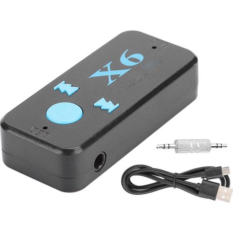 Récepteur Bluetooth 5.0 Voiture sans Fil avec Interface 3.5mm et Lecteur de Carte Mémoire (1/5)