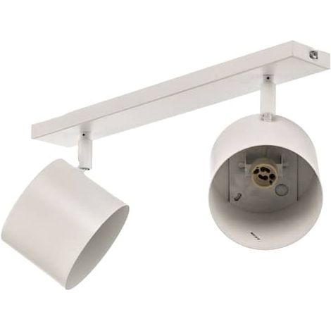 [NEUWERTIG] B-Ware Euluna Deckenstrahler Bot Weiß Zweiflammig Deckenlampe Deckenlampe Deckenlicht