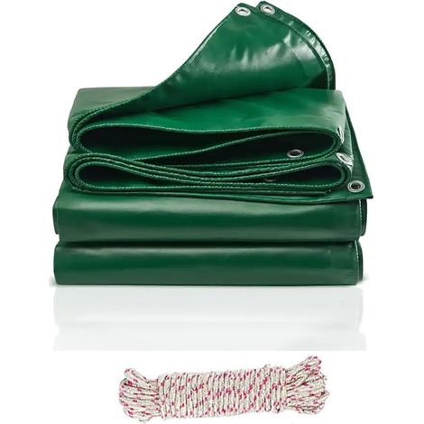 Tarpaulin with eyelets waterproof 2 m x 2 m tarpaulin 450 g/m² multi-purpose tarpaulin tear-resistant UV resistant tarpaulin resistant tarpaulin (1/5)