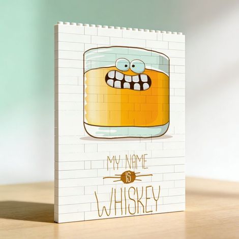 Cadre en briques, cadeau créatif pour adulte (1/5)