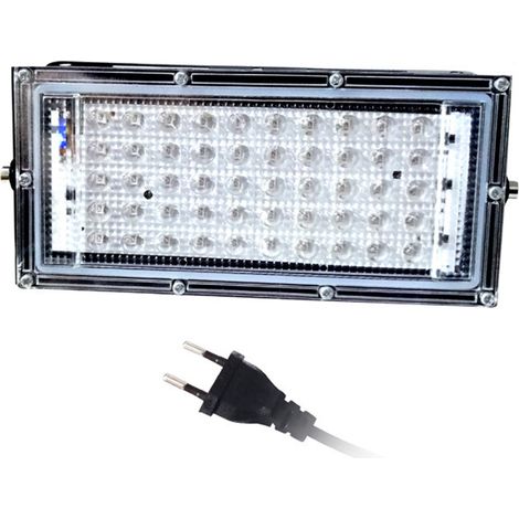 Projecteur LED UV phosphorescent étanche 50 W, lampe UV sûre pour scènes et boîtes de nuit (1/5)