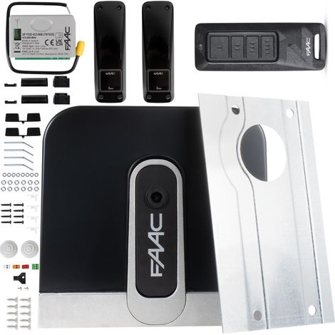 Cyclo C720 FDS FAAC 24V sliding gate set (1/5)