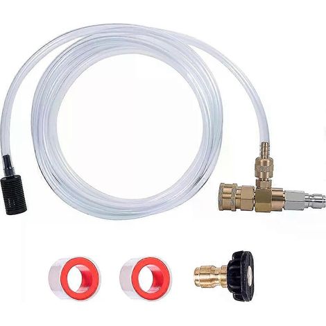 Raccord de siphon de jardin 2GPM 3/8 5 GPM Laiton Durable Électrique Haute Qualité PVC Pratique Syri Nge (1/5)