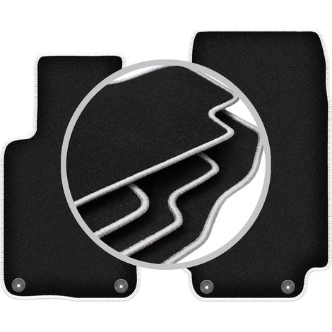 Tapis de sol Carlux argentés pour : BMW Z3 E36/8 coupé (1997-2002) (1/5)