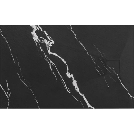 PLATO de DUCHA REA MAGNUM CARRARA BLACK 80x100 (1/5)