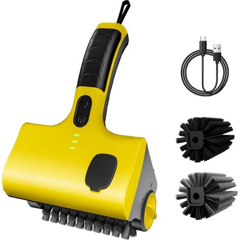 Brosse électrique pour barbecue - Nettoyeur de barbecue avec réservoir d'eau - Brosse sans fil et rechargeable pour barbecue (1/5)