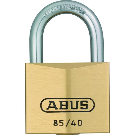 ABUS Zylindervorhangschloss 85, Messing massiv, 11769