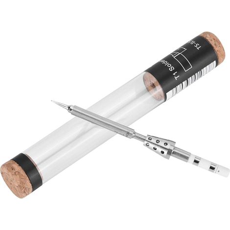 Pointe de fer à souder, fer à souder électrique Pointe de mini stylo de type fer à souder en acier inoxydable avec plusieurs types à choisir pour le fer à souder TS100(TS-ILS) (1/5)