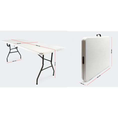 Table de camping / pique nique pliable 180 cm (1/2)
