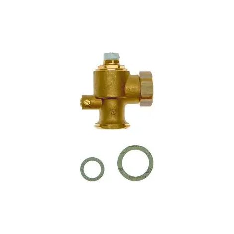 BRÖTJE Clapet anti-thermosiphon coudé LSL 1 pouce x 1 1/2 pouces, 7314114