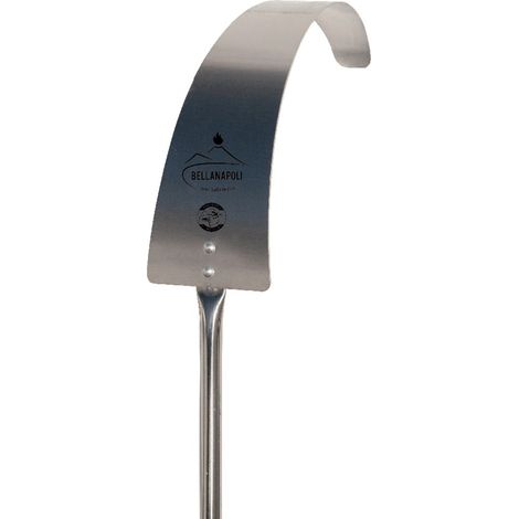Ferro rimuovi brace INOX 22 cm con manico per forni Bella Napoli