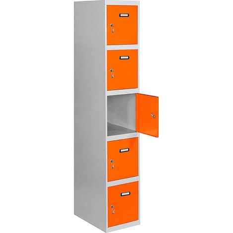 Simonrack Simonlocker Prof Dism Armadio Grigio Arancione