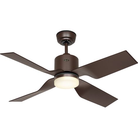 Ventilateur de plafond ECO VENTOS IP44 102 Bronze WiFi avec lumière