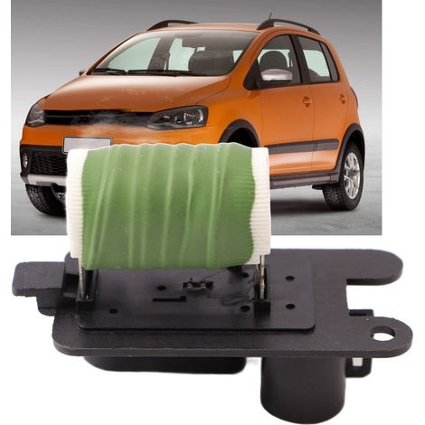 Compatible avec les systèmes de climatisation des voitures Volkswagen : module de régulation de vitesse du ventilateur de climatisation (référence 5U0959493) (1/5)