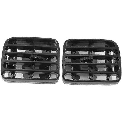 par de rejillas de ventilación para la consola central del Renault Clio II 1998-2001/THALIA I 2001-2006. Rejilla de entrada de aire. Número de pieza: 7702258375. (1/5)